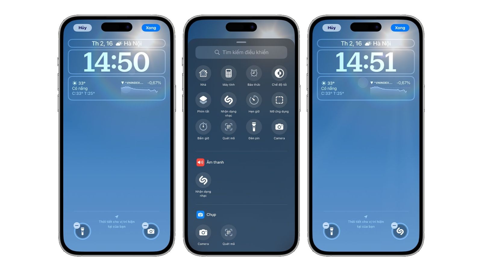 iOS 18.2: Đã có thể thay đổi nút mặc định trên màn hình khóa iPhone