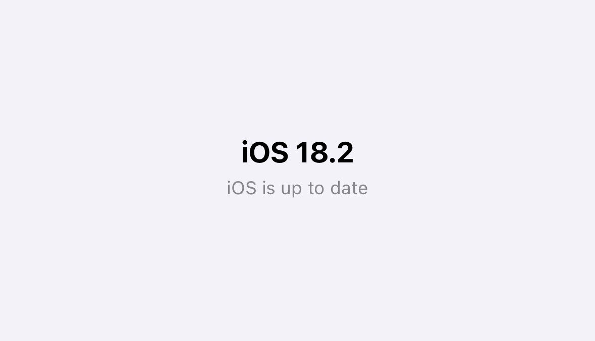1. Cập nhật lên iOS 18.2