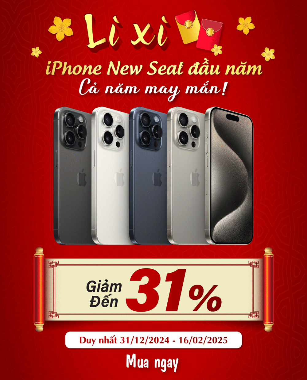 Lì xì đầu năm - Cả năm may mắn