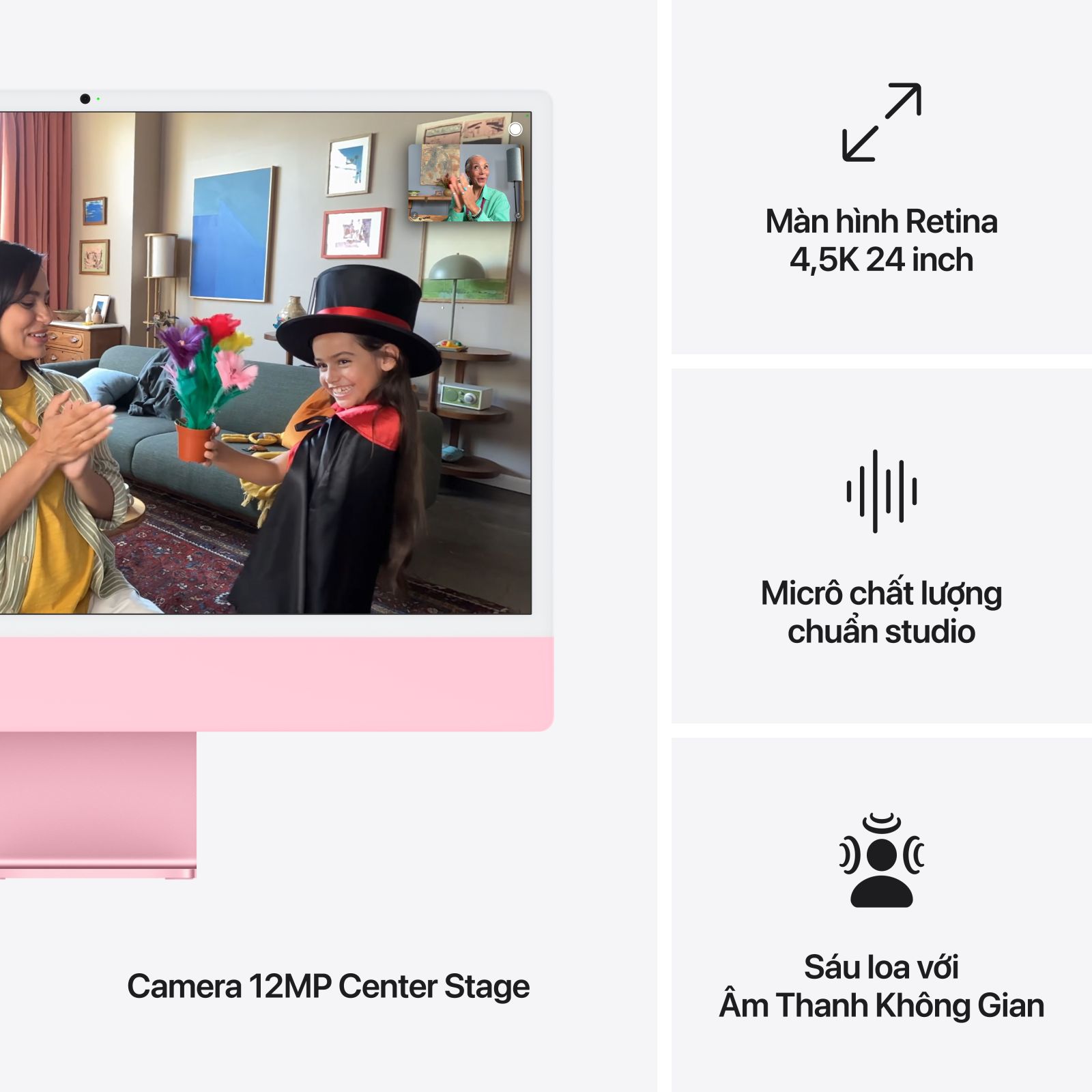 Công nghệ màn hình Retina 4.5K – Sở hữu chất lượng hình ảnh đỉnh cao