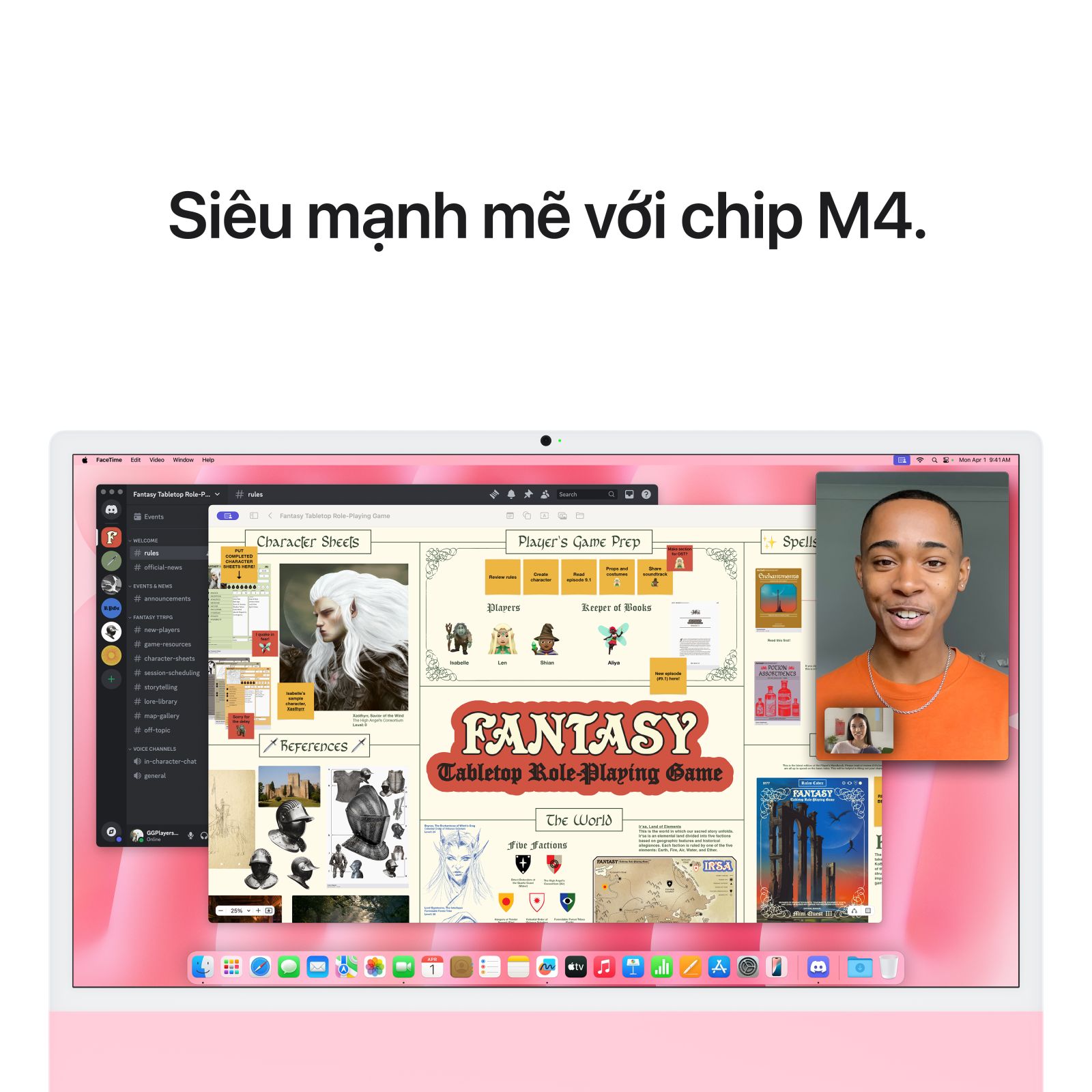 Sức mạnh xử lý vượt trội Với Chip Apple M4