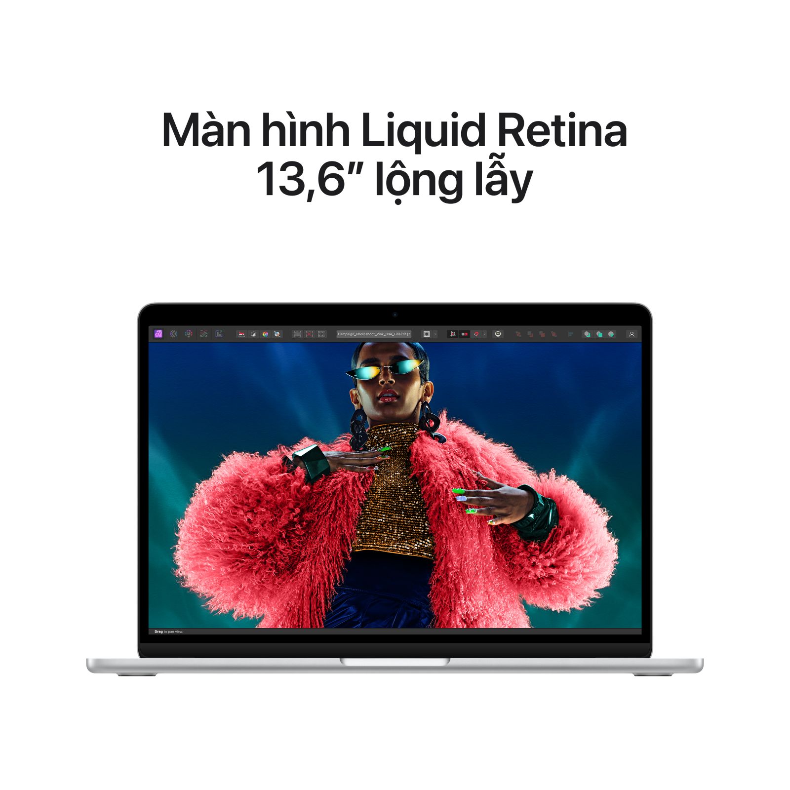 Trải nghiệm hình ảnh vượt chuẩn với màn hình Liquid Retina