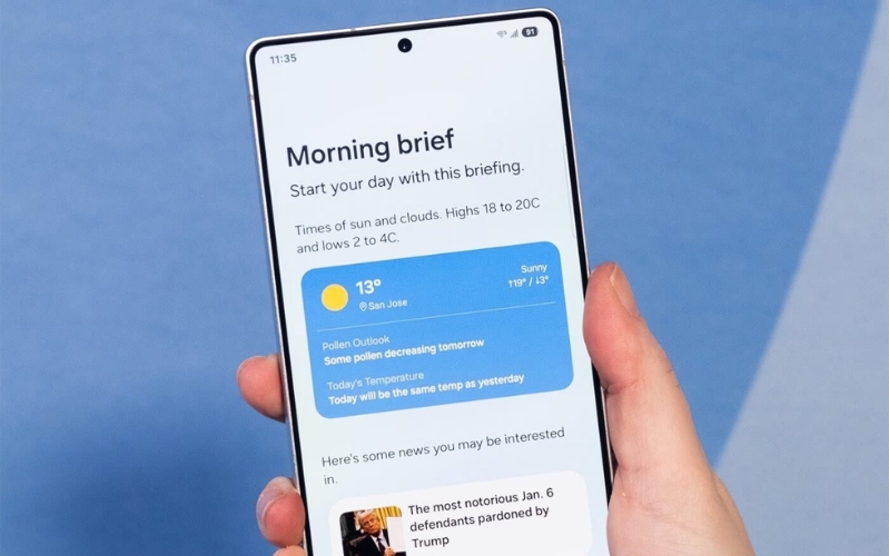 Tính năng Now Brief giúp trải nghiệm AI được cá nhân hóa