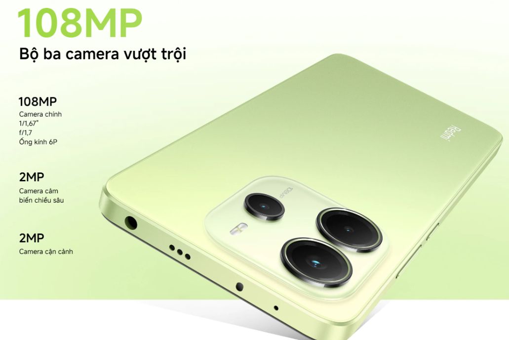 Xiaomi Redmi Note 14 6GB/128GB Thông số camera chất lượng