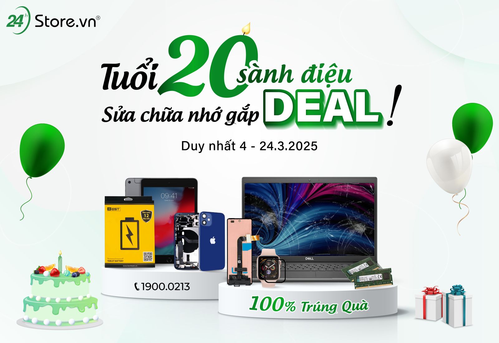 24h đón sinh nhật 20 tuổi