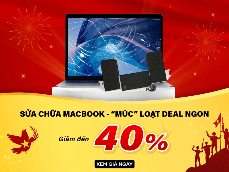 sửa chữa macbook