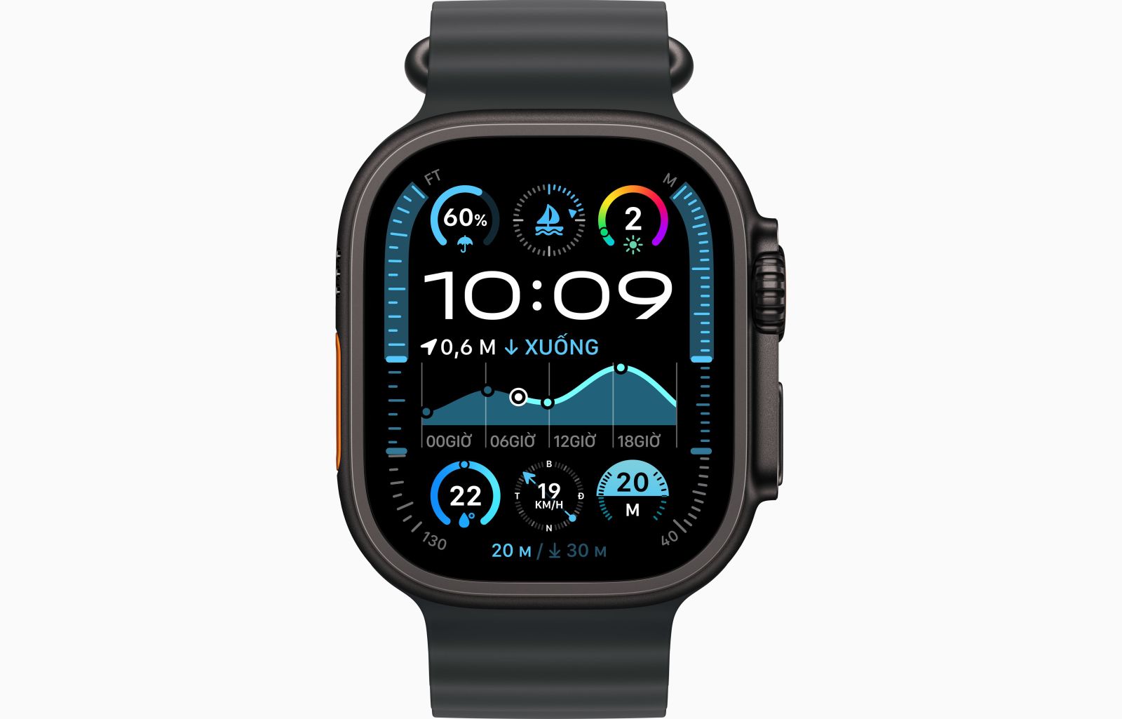 Apple Watch Ultra 2 - 49mm - LTE - Mặt Titanium Cũ chính hãng 1