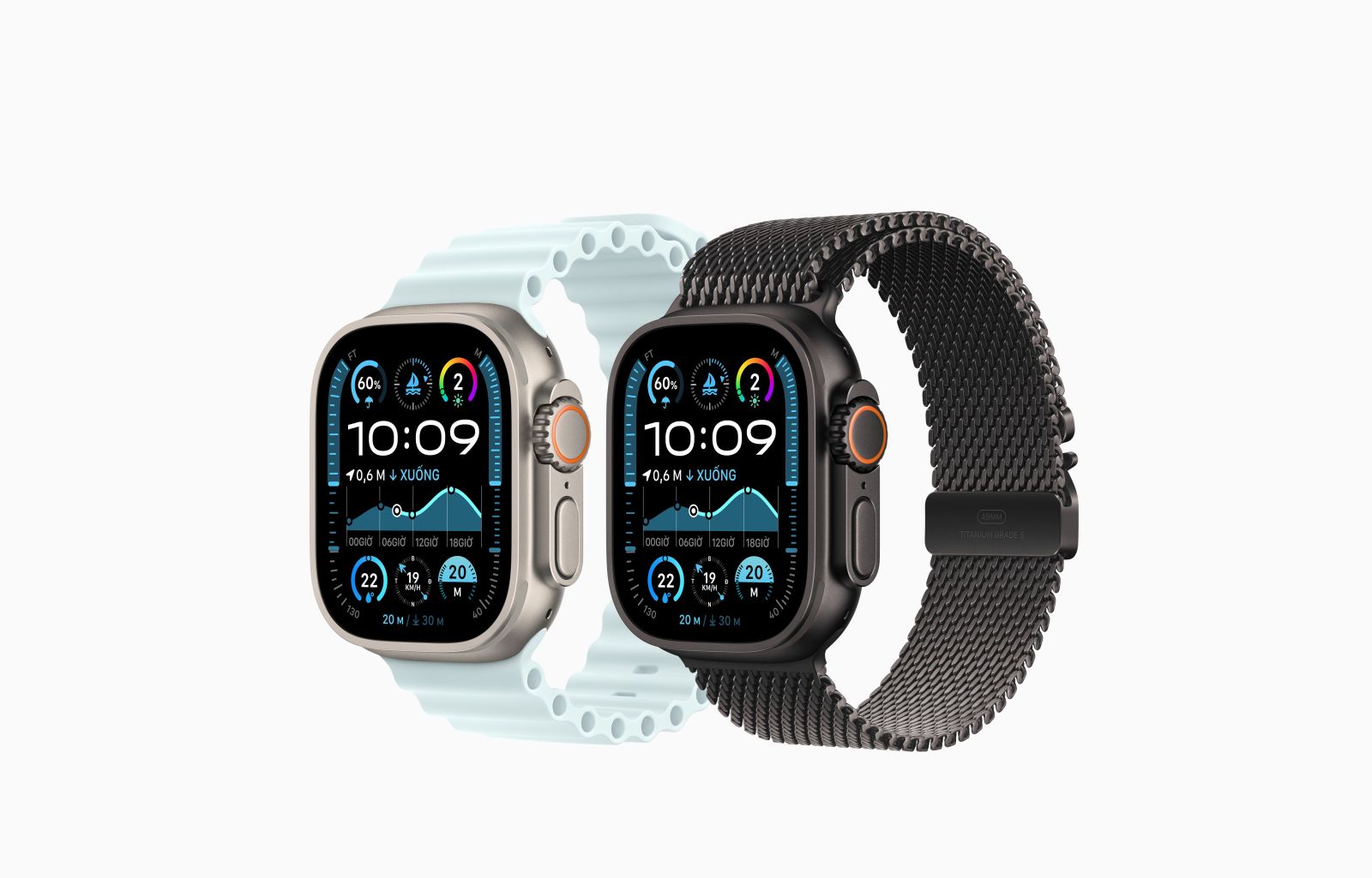 Apple Watch Ultra 2 - 49mm - LTE - Mặt Titanium Cũ chính hãng 12