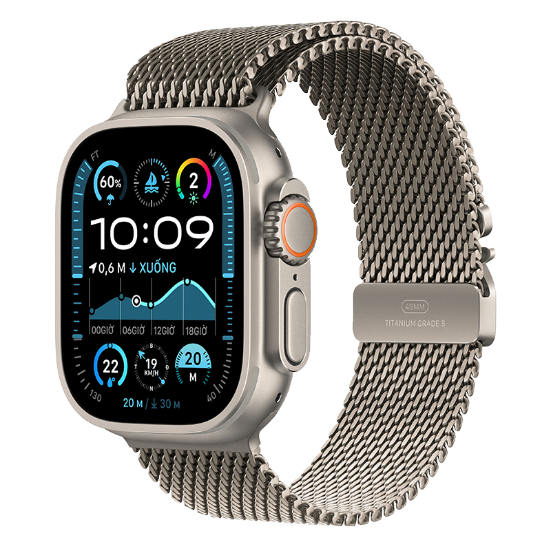 Apple Watch Ultra 2 - 49mm - LTE - Mặt Titanium Cũ chính hãng 14