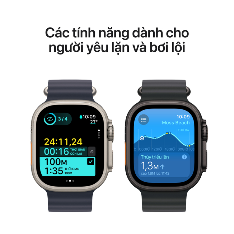Apple Watch Ultra 2 - 49mm - LTE - Mặt Titanium Cũ chính hãng 5