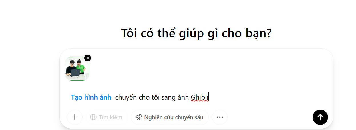 Hướng dẫn tạo ảnh phong cách hoạt hình Ghibli bằng ChatGPT 6