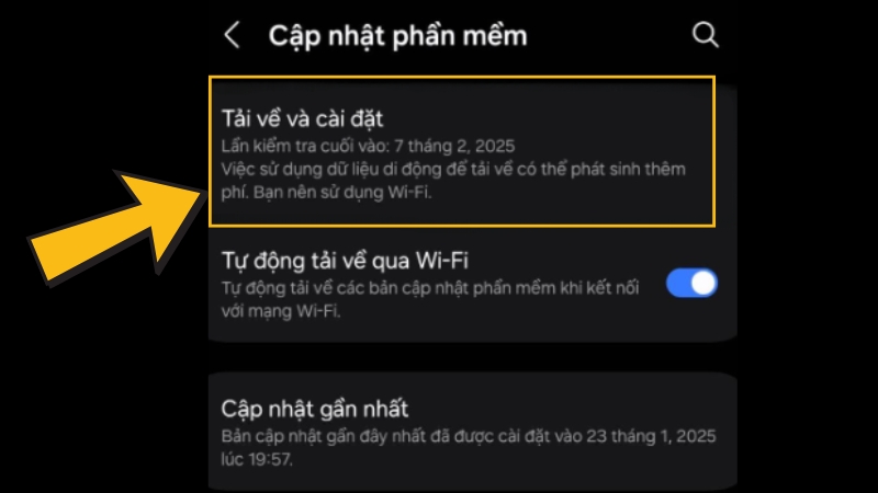 Cách cập nhật One UI 7 – Đơn giản và nhanh chóng
