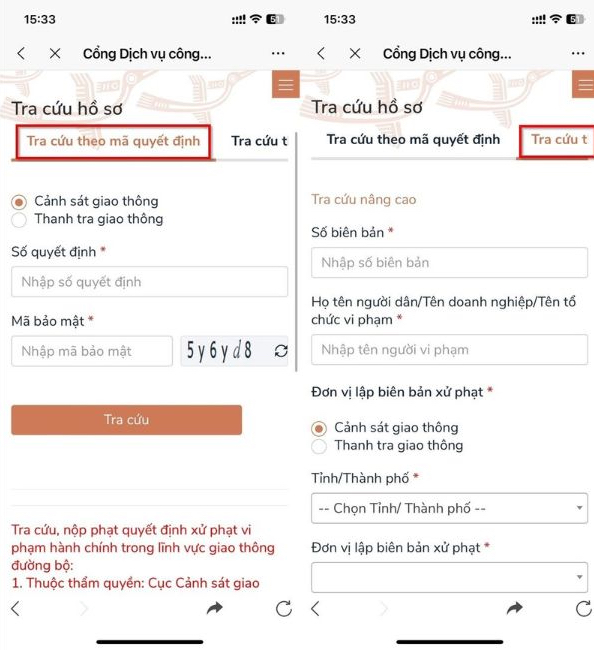 3. Hướng dẫn nộp phạt vi phạm hành chính giao thông trực tuyến qua Zalo