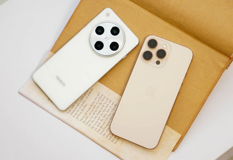 1. Khám phá điểm khác biệt: iPhone 16 Pro Max và Find X8 Pro 