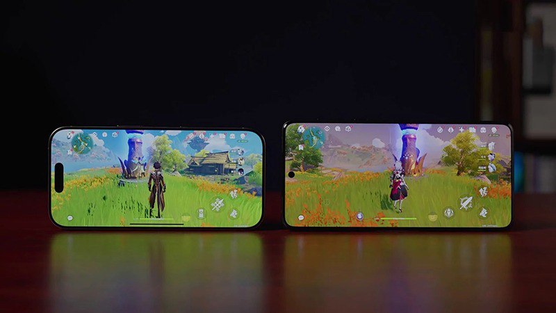 1.2. So sánh màn hình iPhone 16 Pro Max và OPPO Find X8 Pro