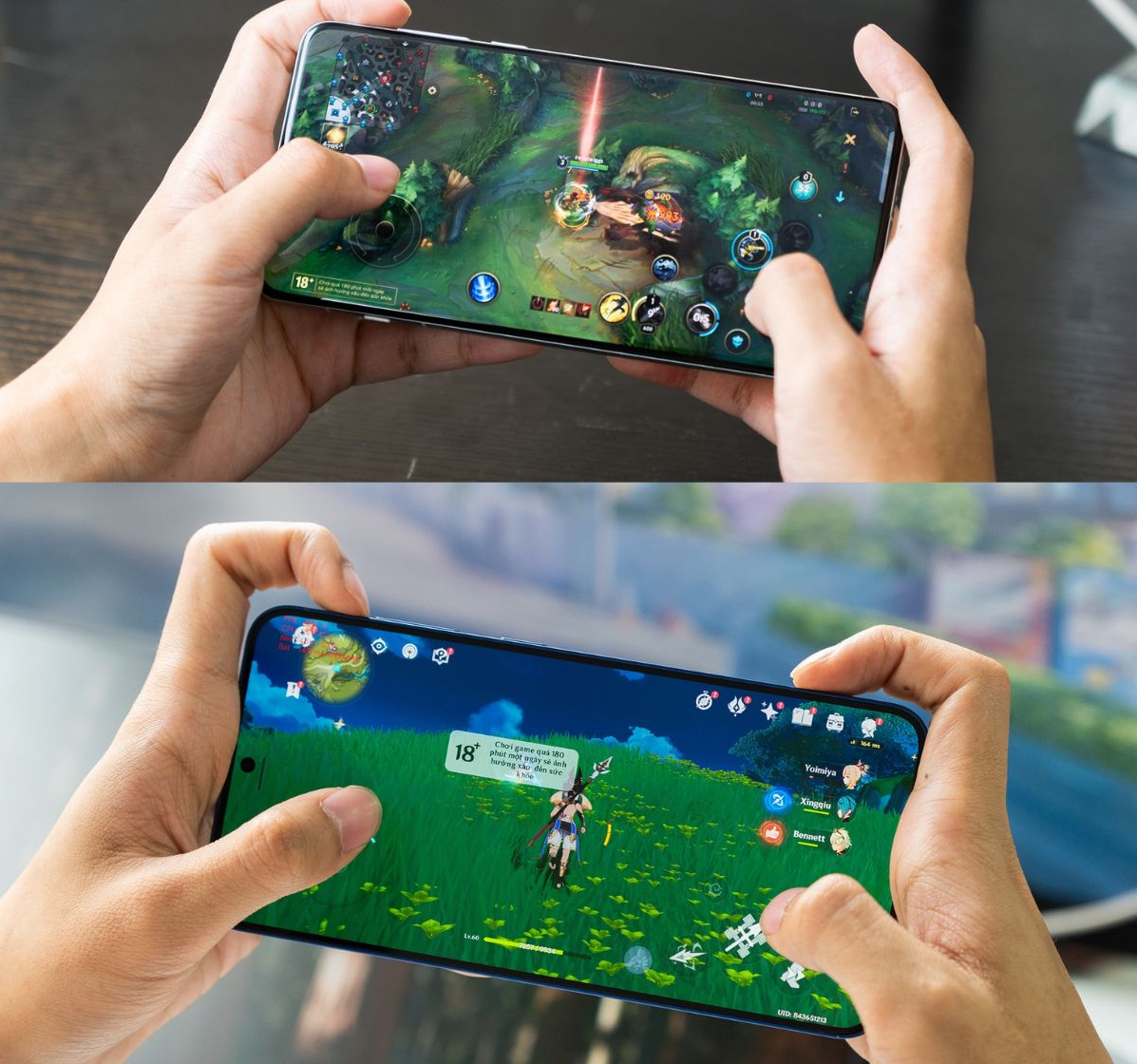 1.2. So sánh màn hình Samsung Galaxy S25 Plus và OPPO Find X8 Pro