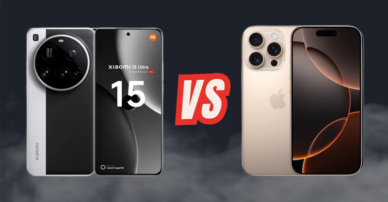 iPhone 16 Pro Max vs. Xiaomi 15 Ultra: So sánh camera, hiệu năng và thời lượng pin 1 iPhone 16 Pro Max vs. Xiaomi 15 Ultra: So sánh camera, hiệu năng và thời lượng pin 1
