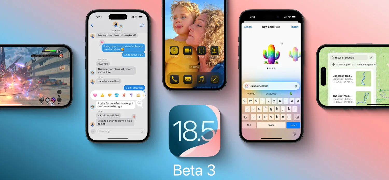 Cách cập nhật iOS 18.5 beta 3