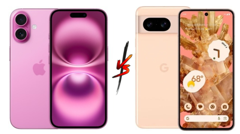 iPhone 16 vs. Google Pixel 8: Trải nghiệm mới mẻ vs. Màn hình 120Hz 2