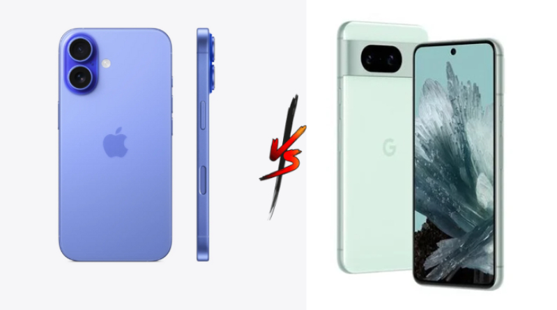 iPhone 16 vs. Google Pixel 8: Trải nghiệm mới mẻ vs. Màn hình 120Hz 6