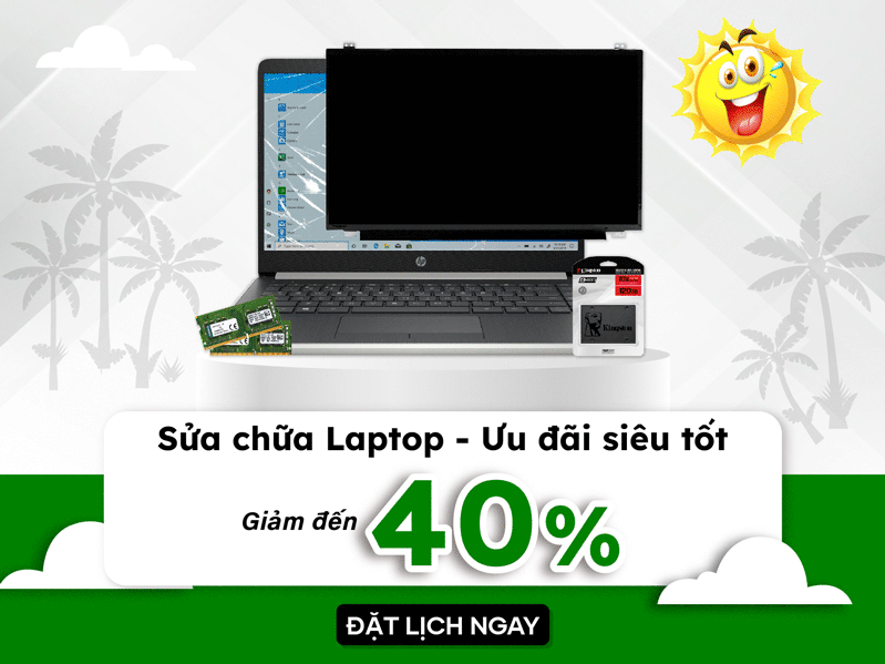 sửa chữa laptop quận 10