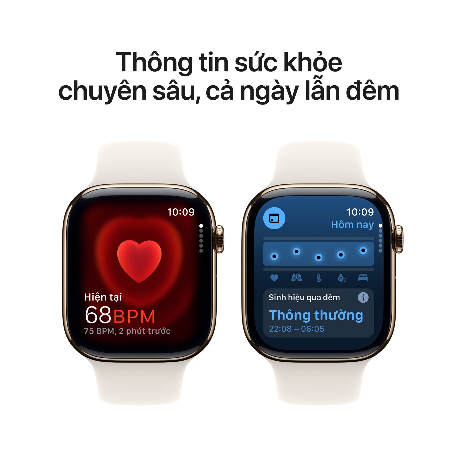 Apple Watch Series 10 42mm LTE - Viền Titan, Dây Cao Su Size M/L | Chính hãng VN 2 Apple Watch Series 10 42mm LTE - Viền Titan, Dây Cao Su Size M/L | Chính hãng VN 2