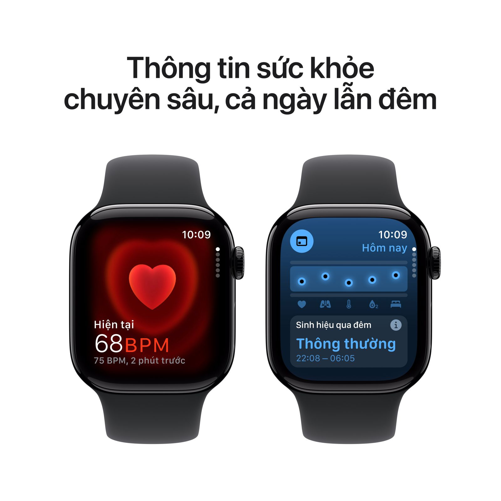 Apple Watch Series 10 46mm LTE - Viền Nhôm, Dây Cao Su Size M/L | Chính hãng VN 4 Apple Watch Series 10 46mm LTE - Viền Nhôm, Dây Cao Su Size M/L | Chính hãng VN 4