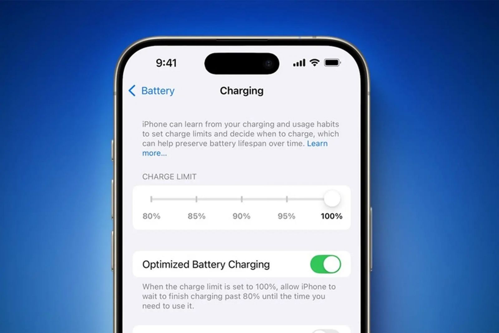 1. Sạc 100% làm pin xuống cấp nhanh hơn?