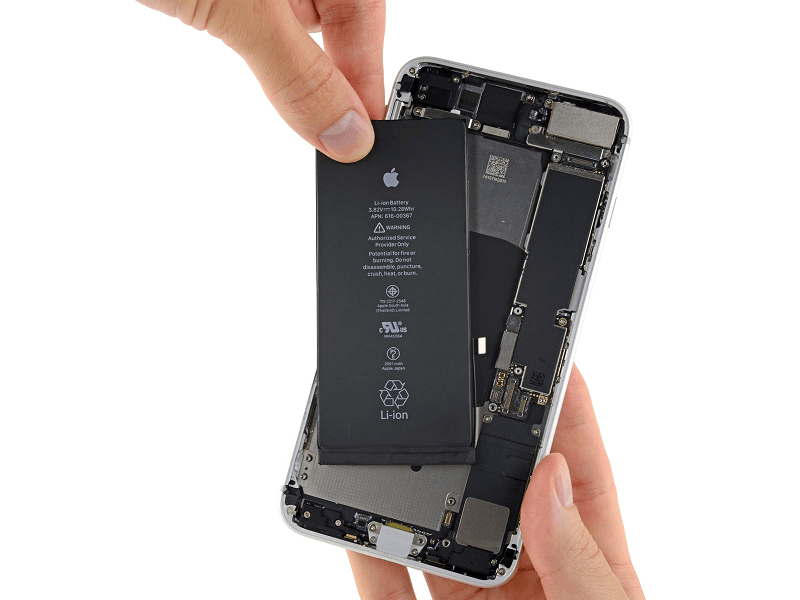 Thay pin iPhone 8 Plus 2