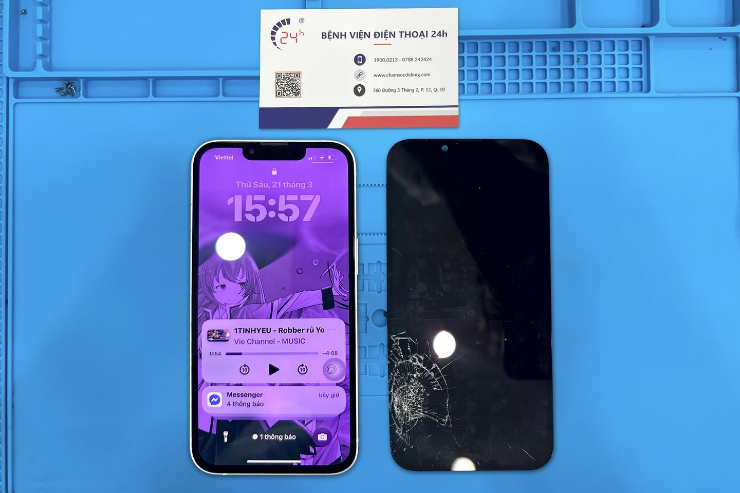5.2 Thay màn hình iPhone 13 có ảnh hưởng đến khả năng chống nước không?
