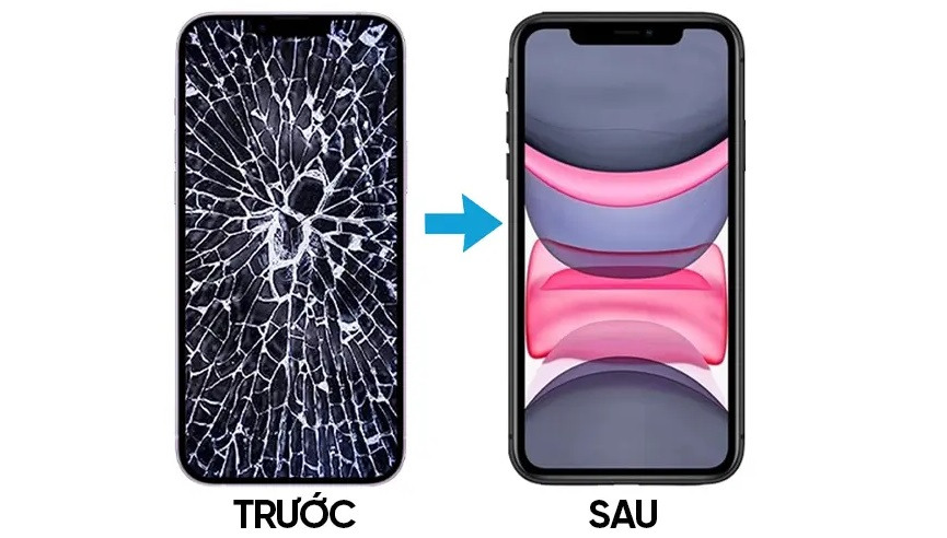 Thay màn hình iPhone 11 2