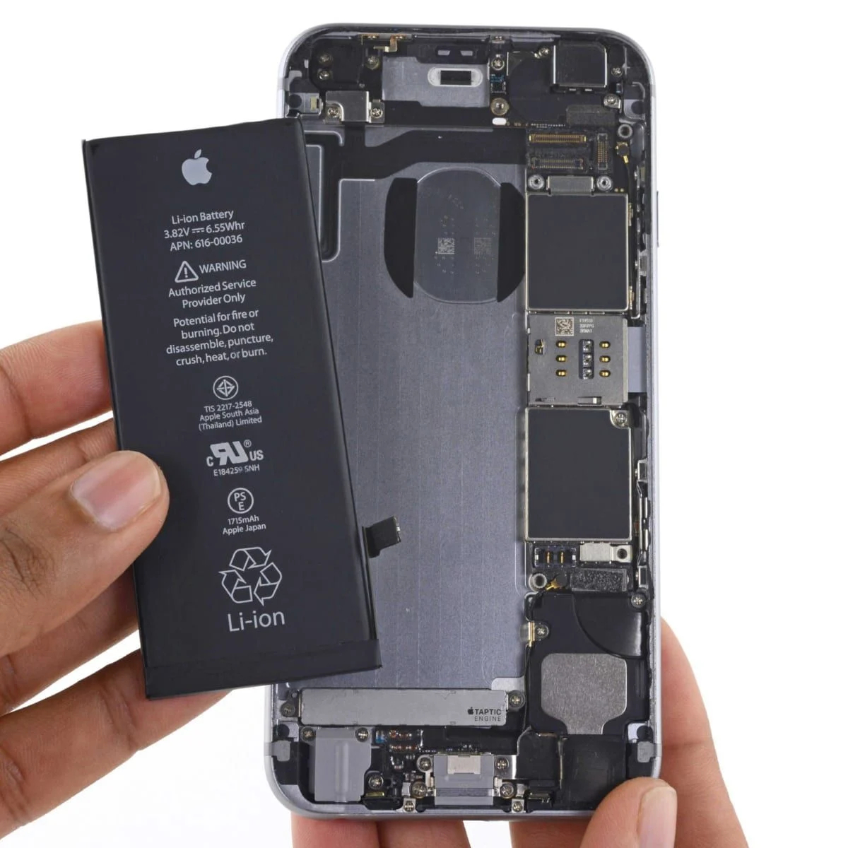 Thay pin iPhone 6s Plus 1