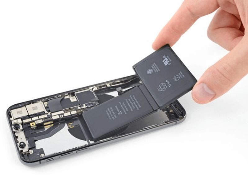 Thay pin iPhone X 2