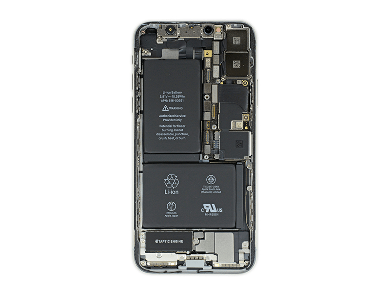 Thay pin iPhone X