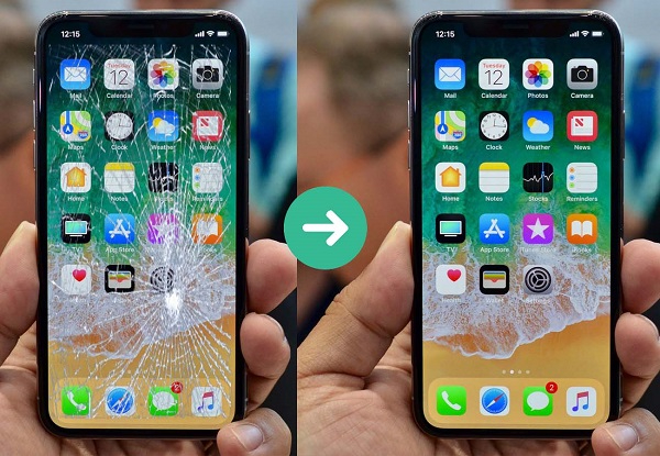 hay màn hình iPhone XR 3