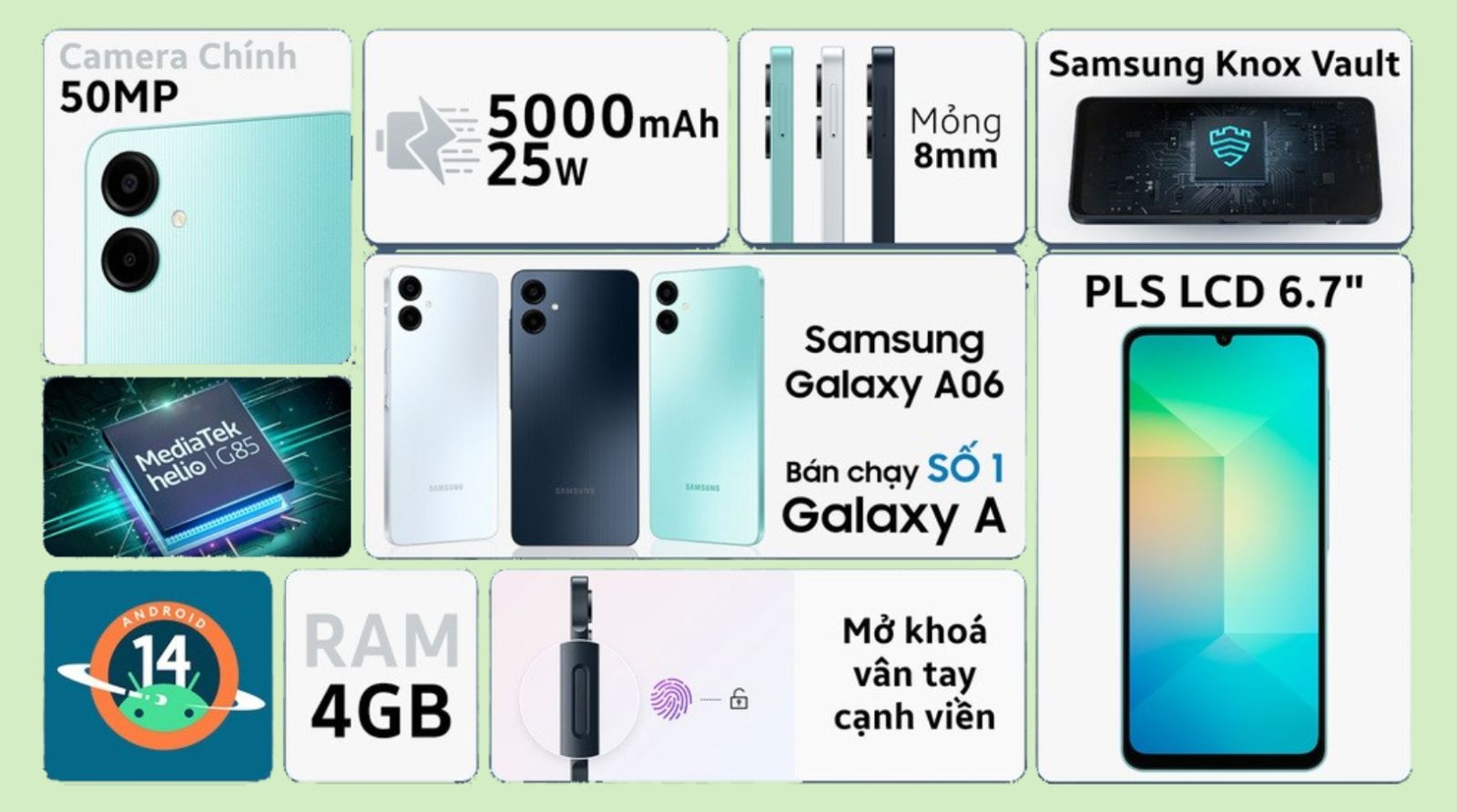 3.5 Kiểm tra loa, mic, rung và các tính năng cơ bản