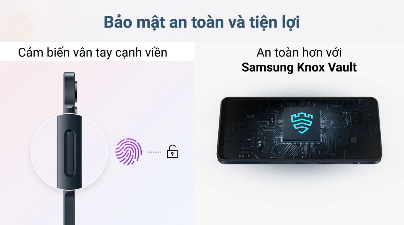 4.7 Bảo mật tiện lợi, tăng an tâm khi sử dụng