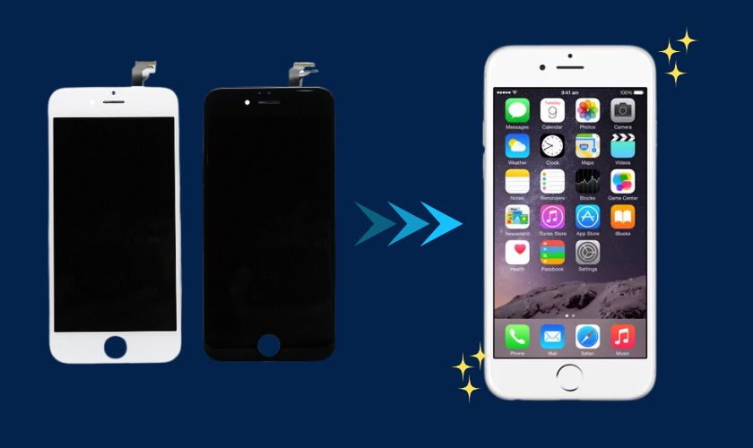Thay màn hình iPhone 6 Plus 3