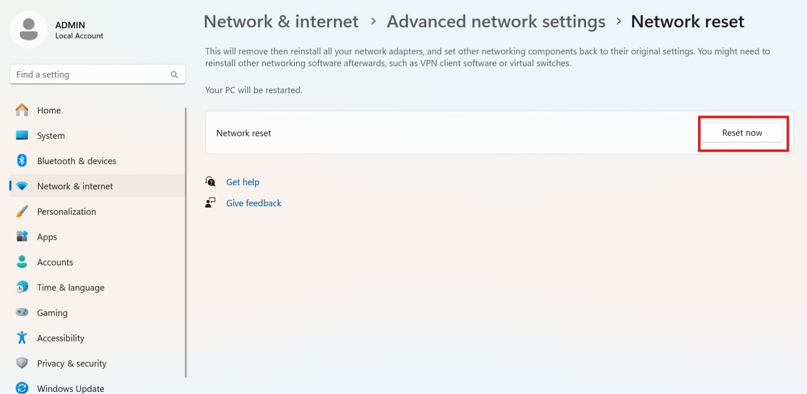 Cách khắc phục sự cố Wi‑Fi trên Windows 11: Hướng dẫn từng bước cực đơn giản 21 Cách khắc phục sự cố Wi‑Fi trên Windows 11: Hướng dẫn từng bước cực đơn giản 21