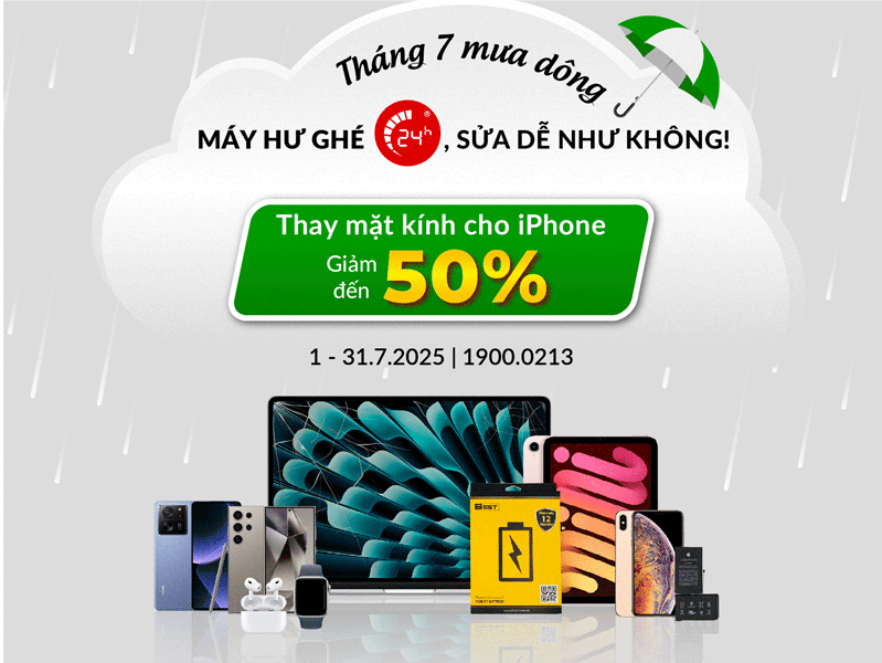 ưu đãi tháng 7
