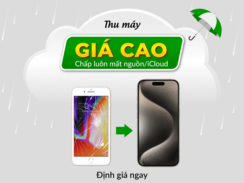 thu máy cũ giá cao