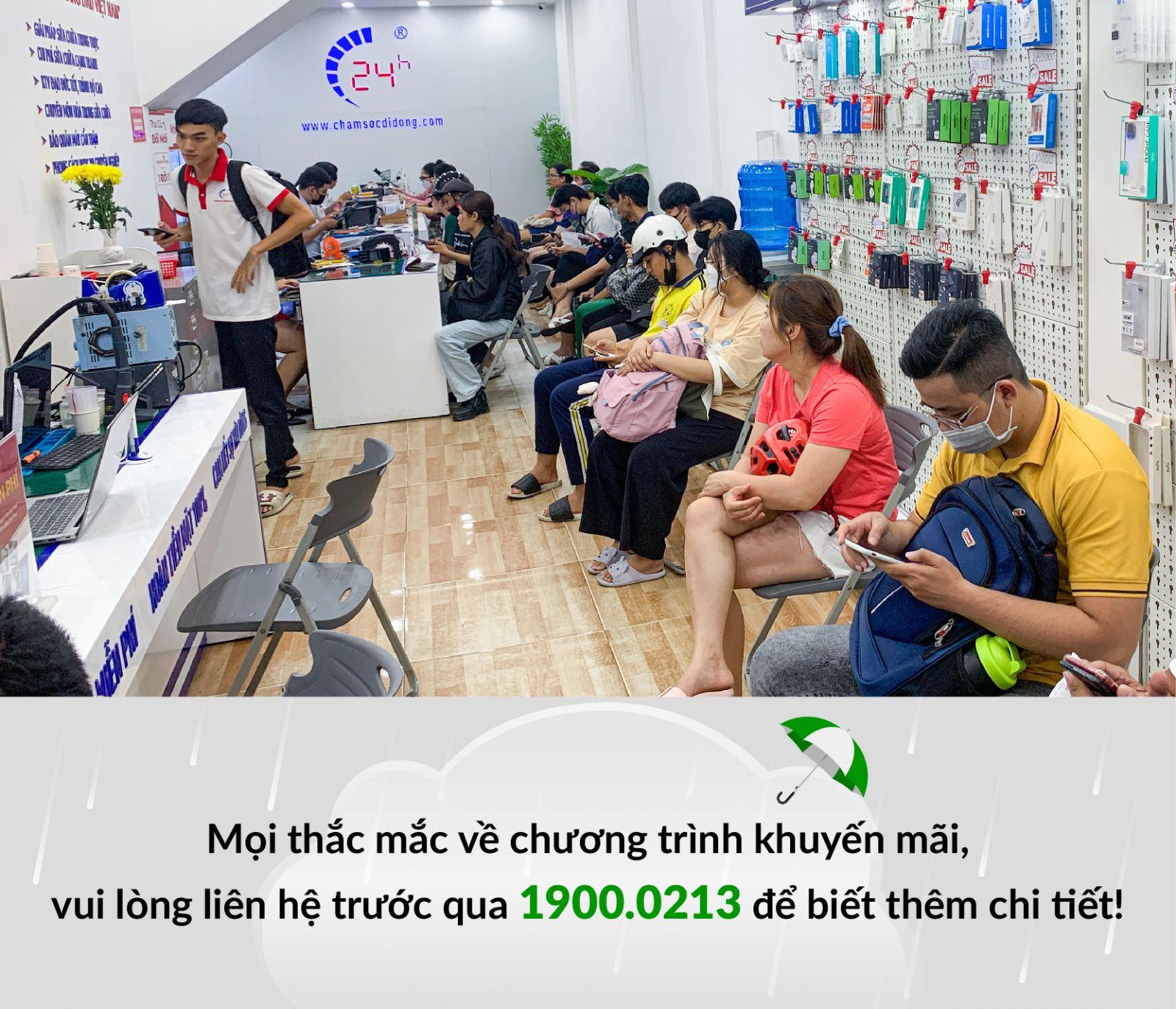 lý do khách hàng đến 24h