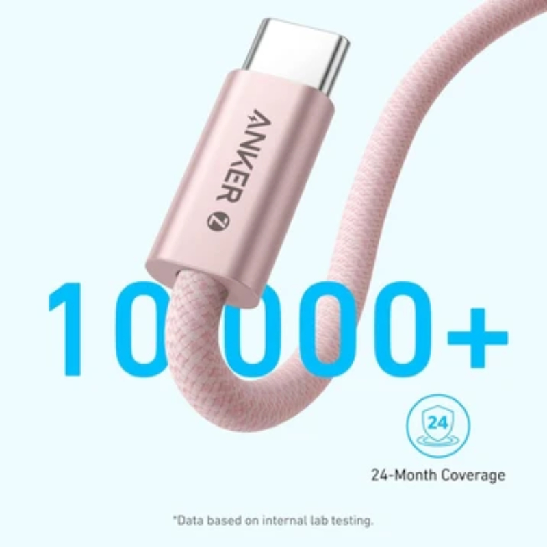 Cáp sạc Anker Zolo USB-C to USB-C 240W 1M A8060 4 Cáp sạc Anker Zolo USB-C to USB-C 240W 1M A8060 4