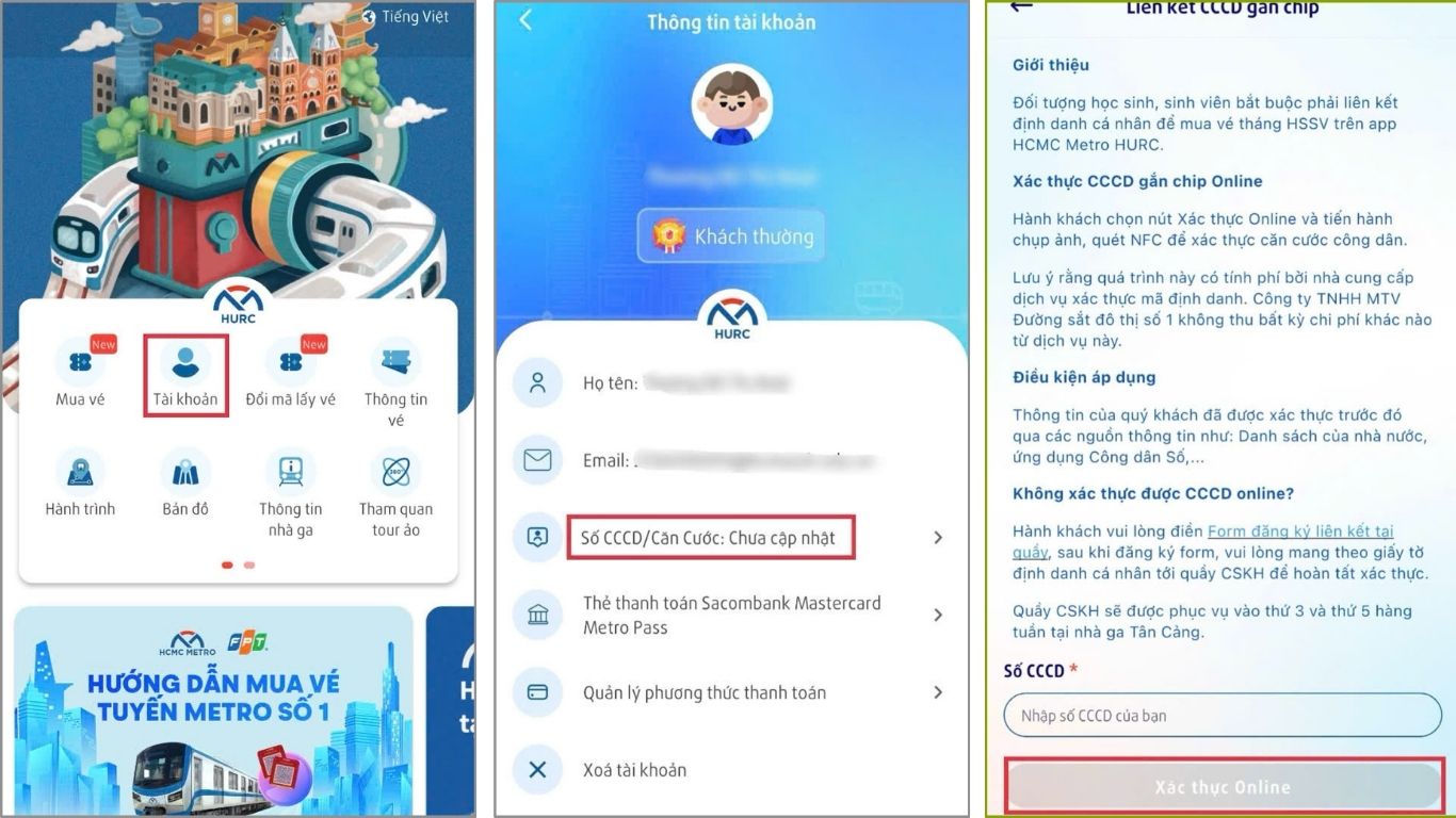 Mẹo mua vé Metro giảm giá cho sinh viên cực tiện lợi, dễ làm