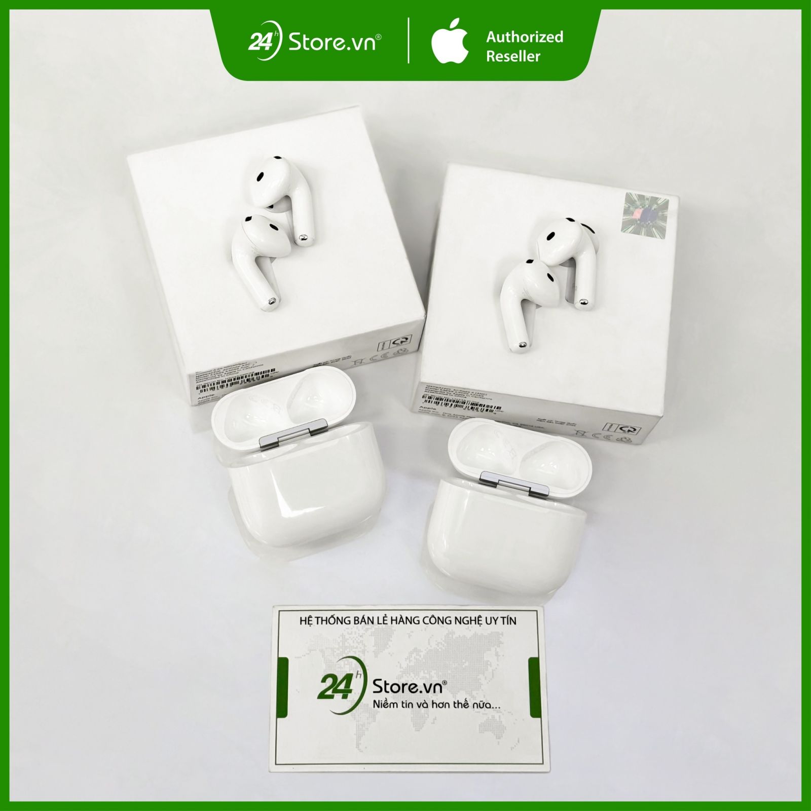 Tai nghe Bluetooth Apple AirPods 4 Chống Ồn Chủ Động Cũ - Tai nghe Apple xịn, giá siêu “mềm”