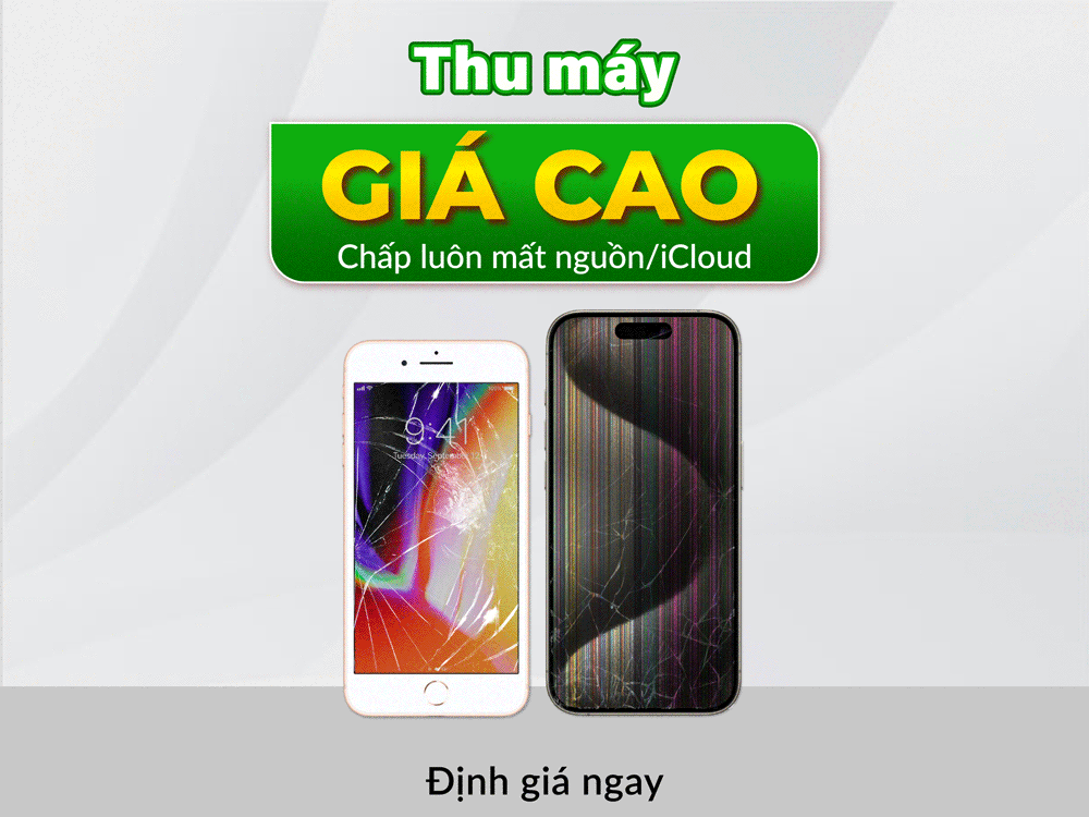 thu máy cũ giá cao