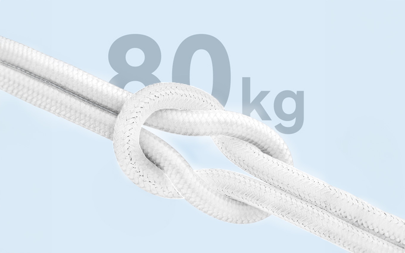 2.3. Khả năng chịu lực và tuổi thọ vượt trội của Cáp sạc nhanh Anker 322 Type C - Lightning MFI bọc dù 1.8M