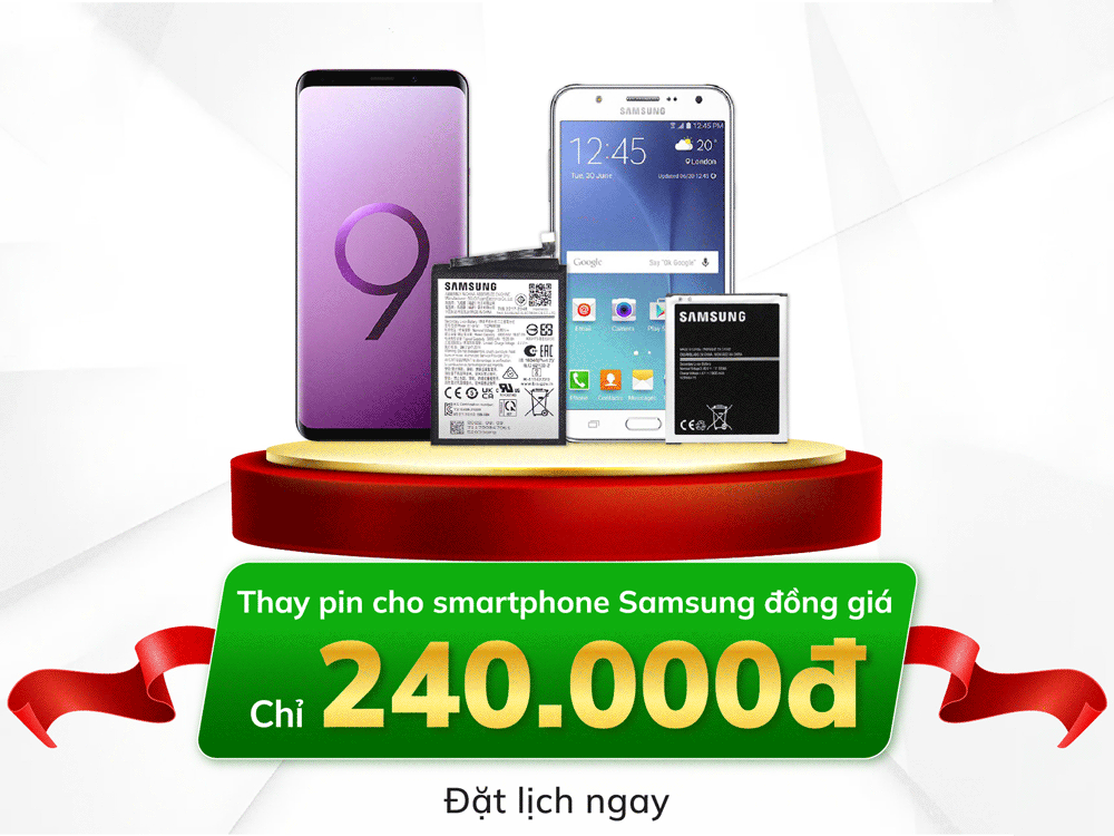 thay pin samsung đồng giá