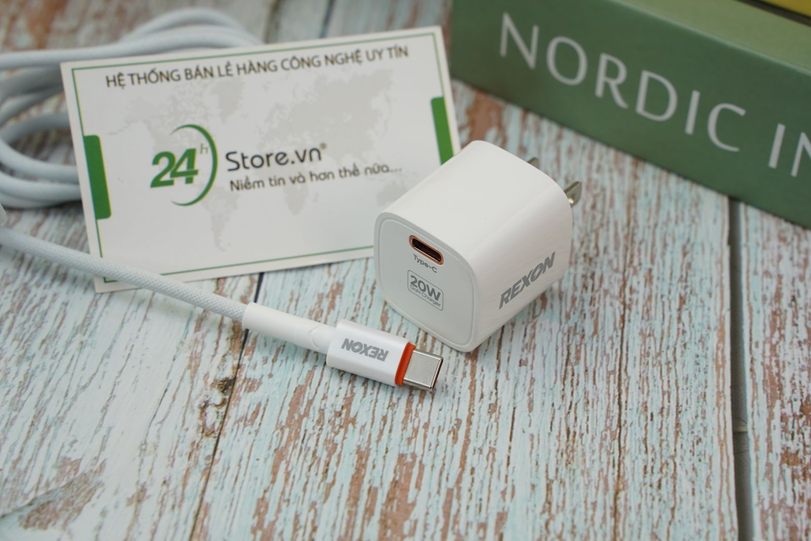 Cốc sạc Rexon USB-C 20W PD PLM353 2