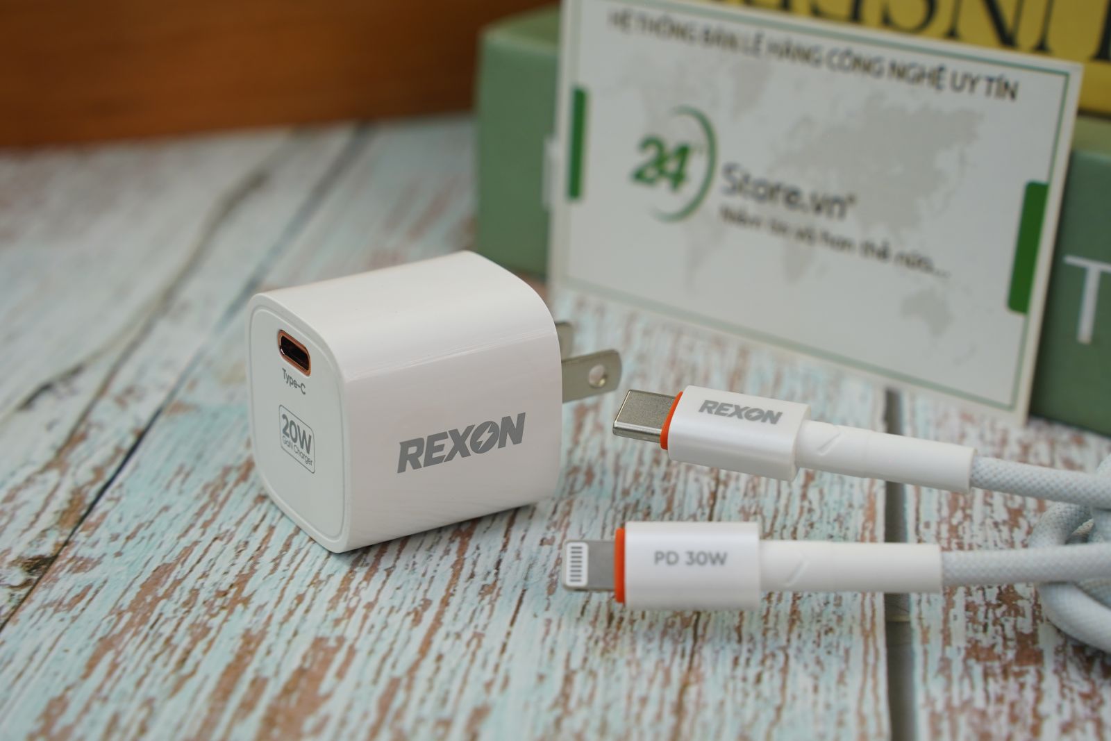 Cốc sạc Rexon USB-C 20W PD PLM353 3